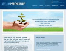 Tablet Screenshot of keylinkpartnership.com